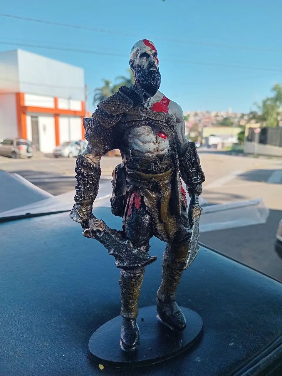 Boneco de resina action figure .