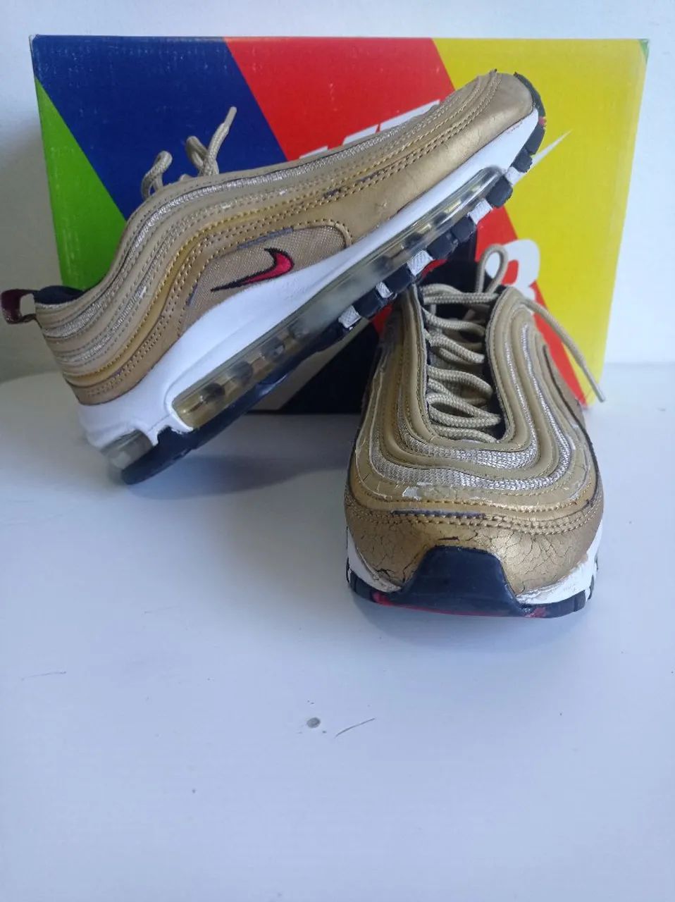 Lote de tênis infantil Nike e Puma - Foto 2