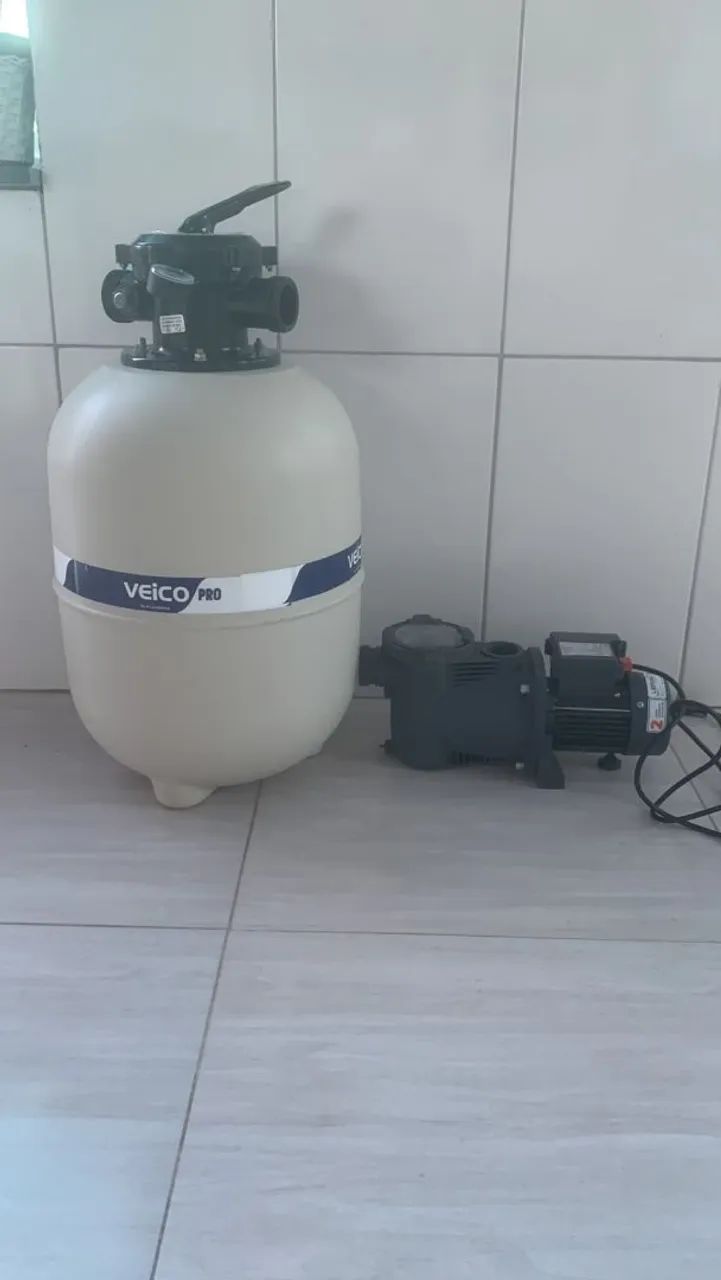 Bomba e filtro 