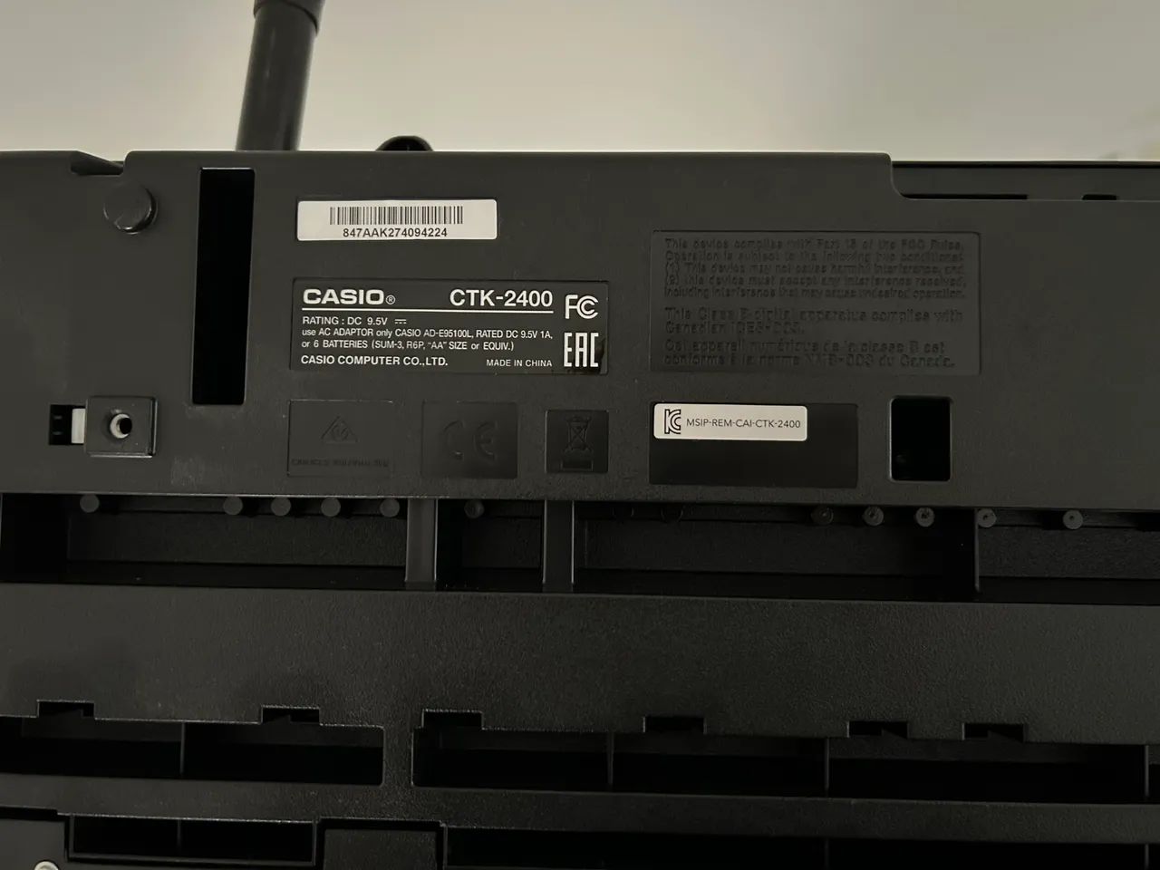 Teclado Casio CTK-2400 - Foto 3