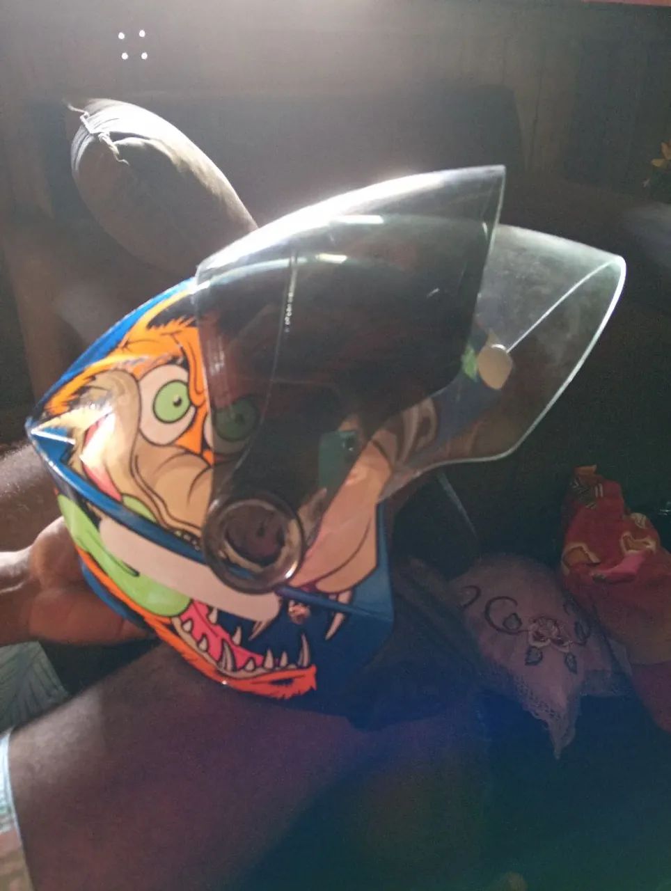 Capacete em ótimo estado de uso 