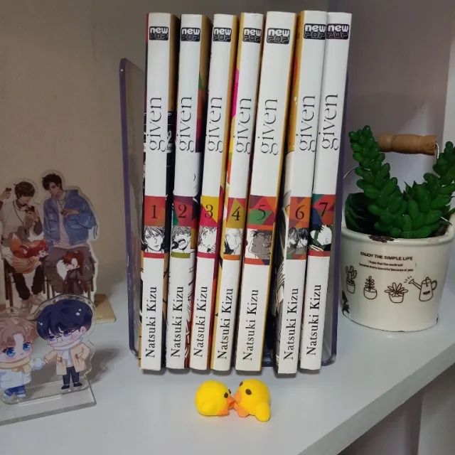 Mangá Given - Vol. 1 ao 7