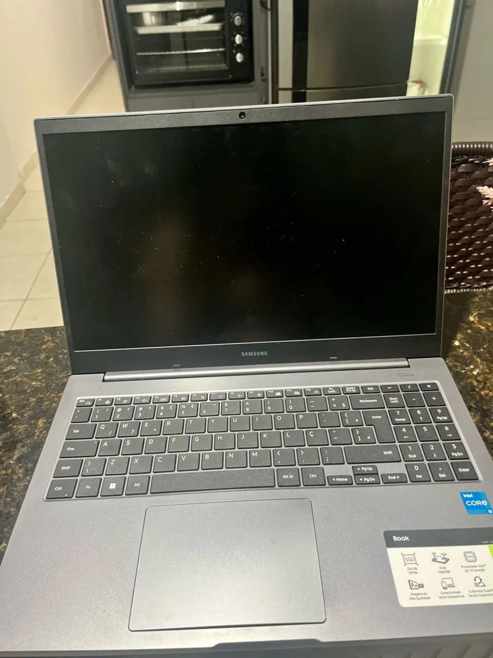 Notebook Samsung Book Intel Core i3, SSD 256GB - Cinza - Foto 3