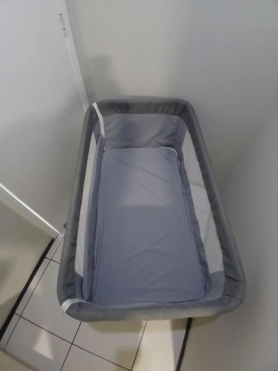 BERÇO Portátil KABABY Cinza