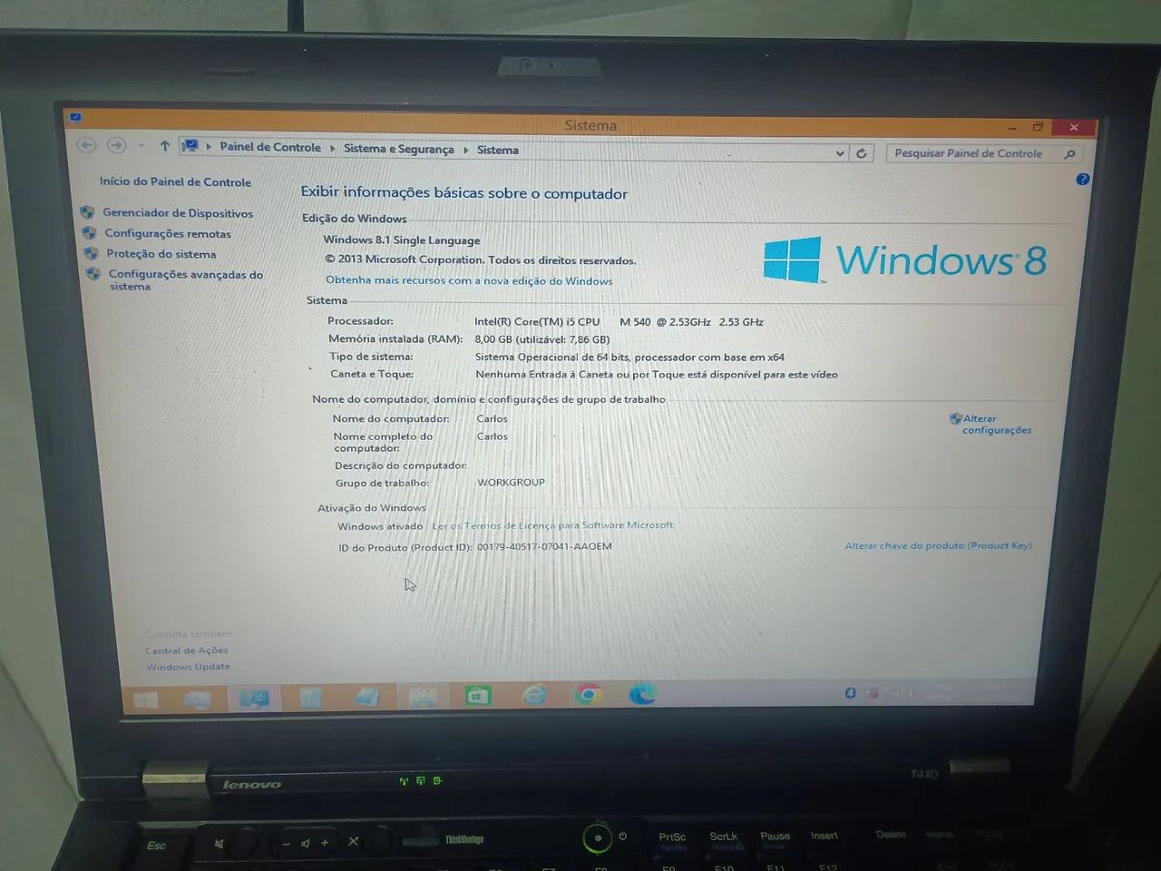 Notebook Lenovo ThinkPad T410 - Foto 3