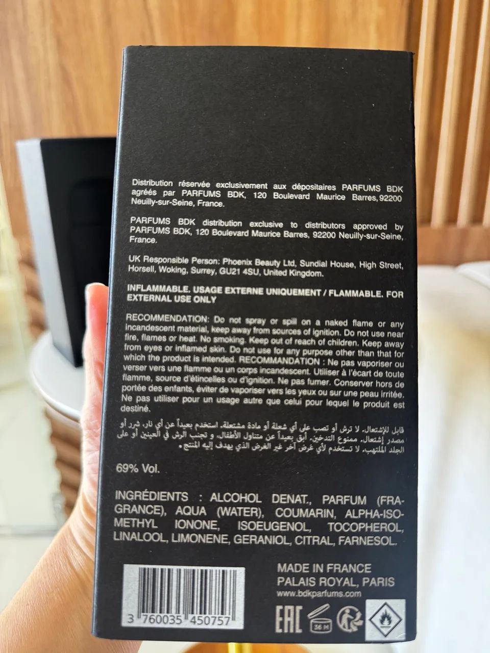 PERFUME GRIS CHARNEL EXTRAIT- BDK 100 ML - Foto 4