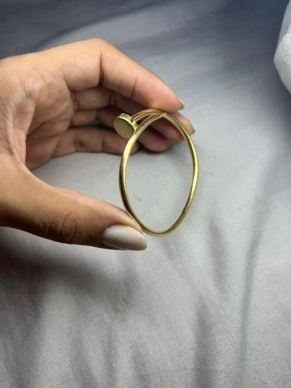 Pulseira Prego Cartier - Ouro 18k - Foto 4