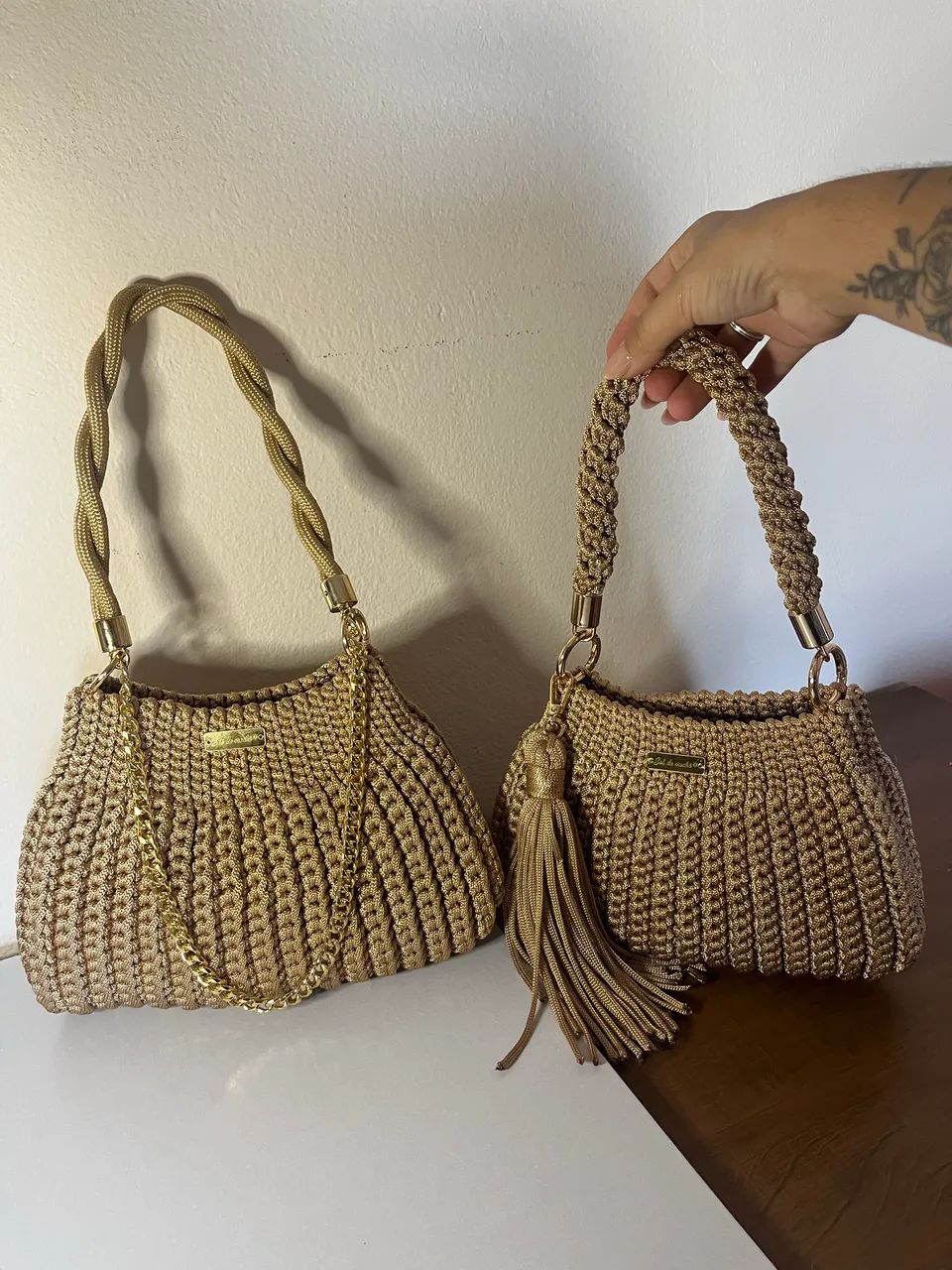 Bolsa em crochê Jolie - Foto 4