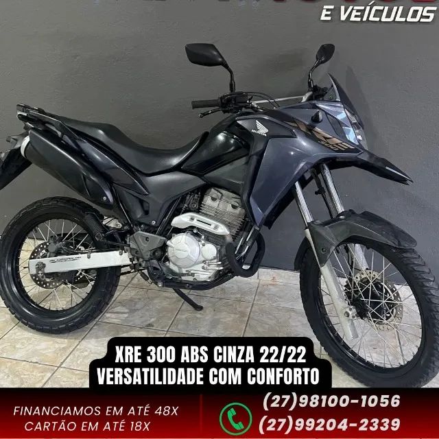 XRE 300 abs cinza  22/22