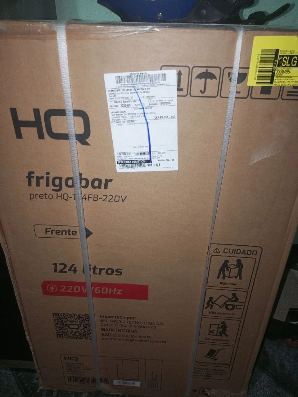Frigobar 124 litros 