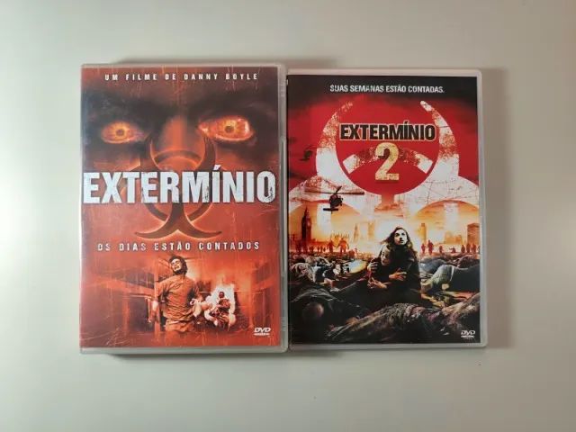 DVDs Extermínio e Extermínio 2
