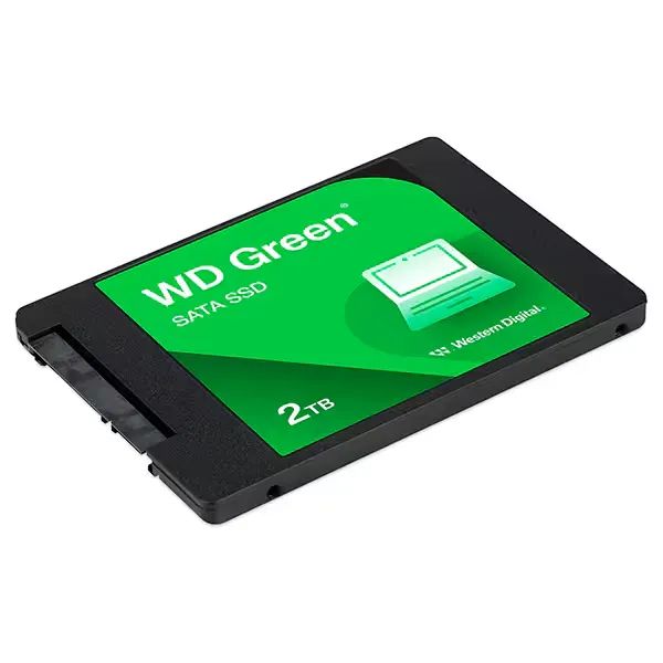 Ssd Wd Green 2tb Sata 3 2.5 7mm Leitura 545mb/s Wds200t5g0a Verde