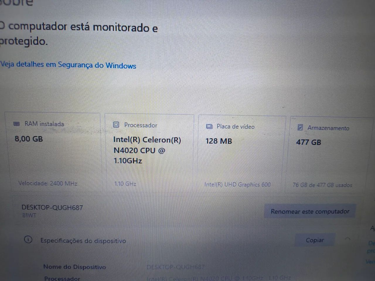 Notebook Lenovo - Foto 2
