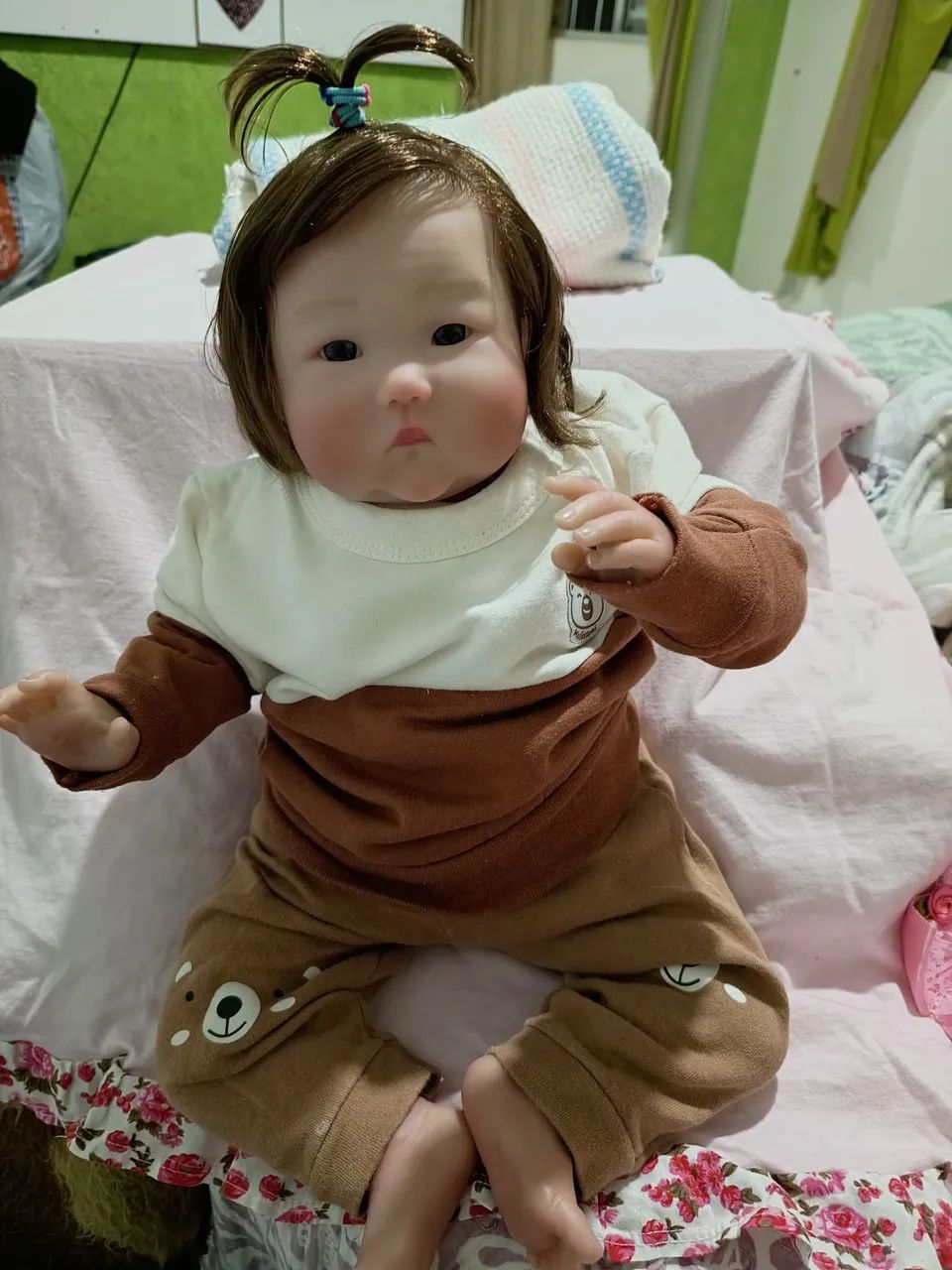Bebê reborn 50 cm importado novo - Foto 2