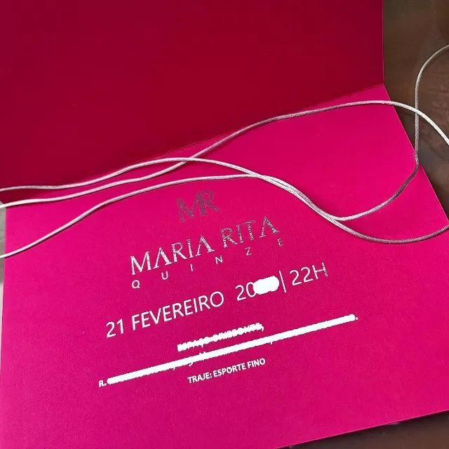 Convite de 15 anos pink - Foto 3
