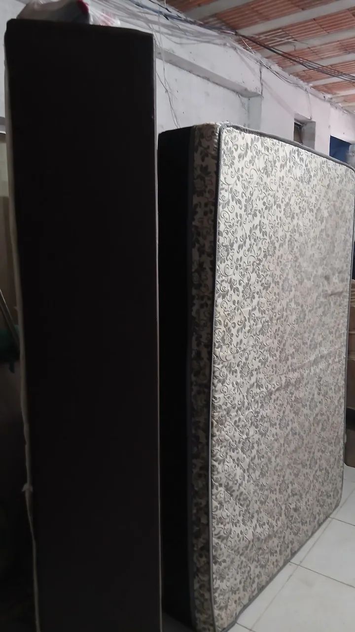 Vendo cama box completa, ótimo estado  - Foto 2
