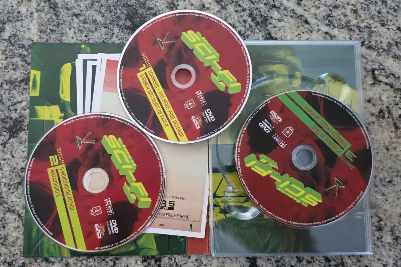 Box DVD Clássicos SCI FI  - Foto 3
