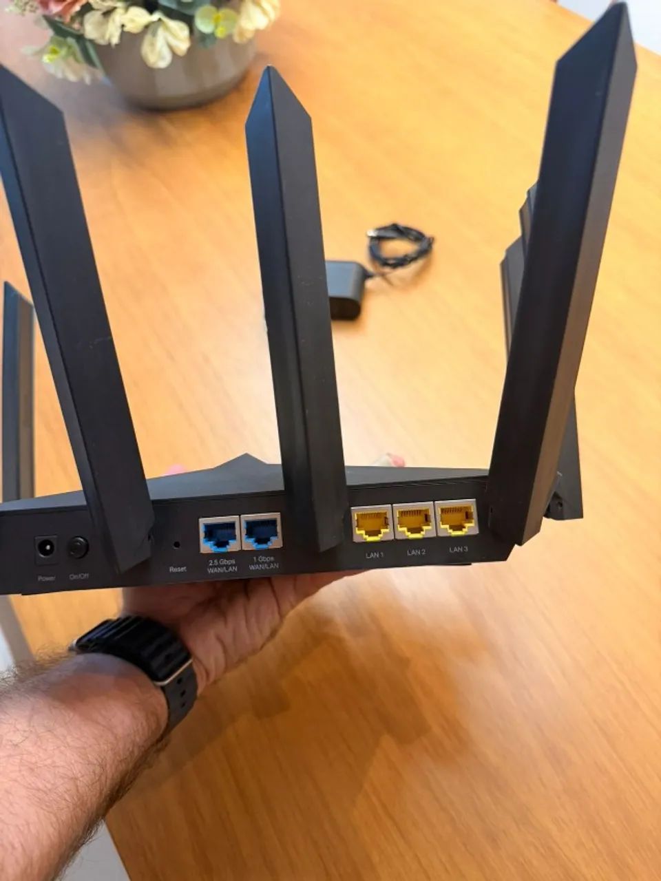 Roteador TP-Link Archer AX80 AX6000 Wi-Fi 6 - Excelente Estado - Foto 4
