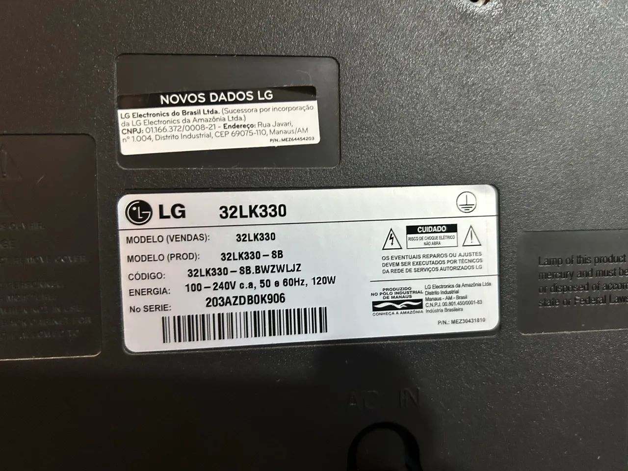 TV LG LCD 32? HD - Ótima Qualidade de Imagem e Som! - Foto 5