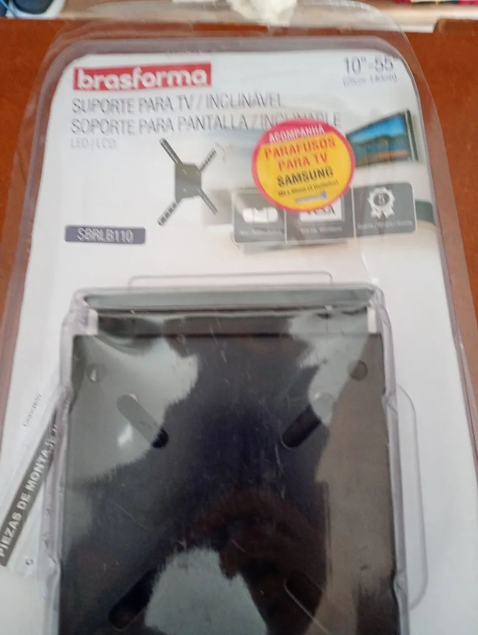 Suporte para tv 10- 55 brasforma  - Foto 2