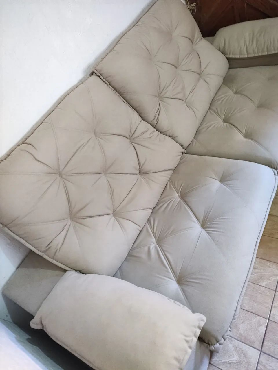 Sofá Retrátil 2,30cm 4 lugares64962680458241120