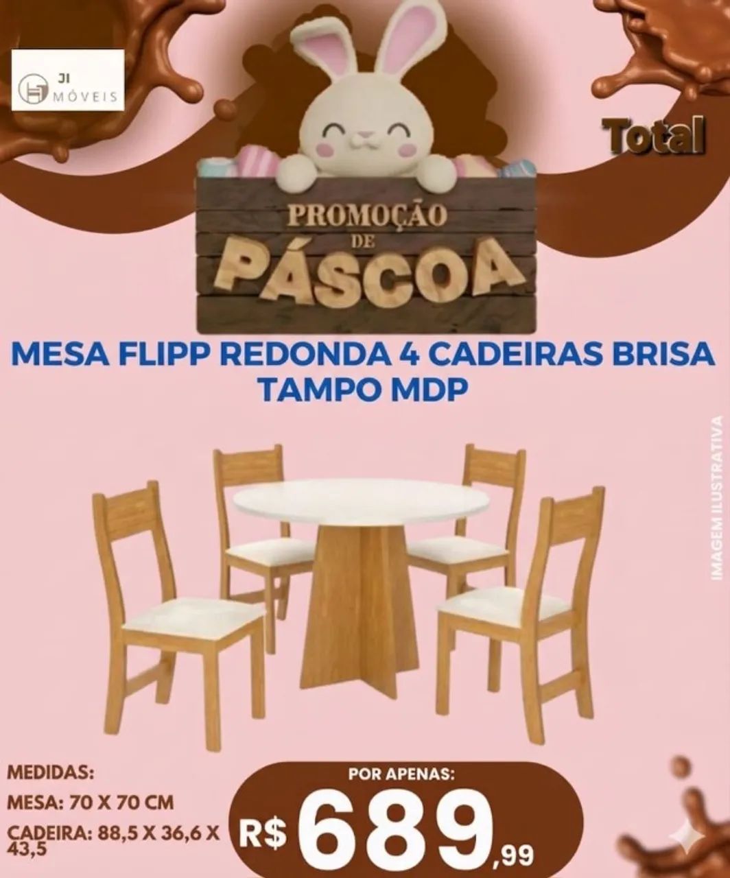 Mesa com cadeiras