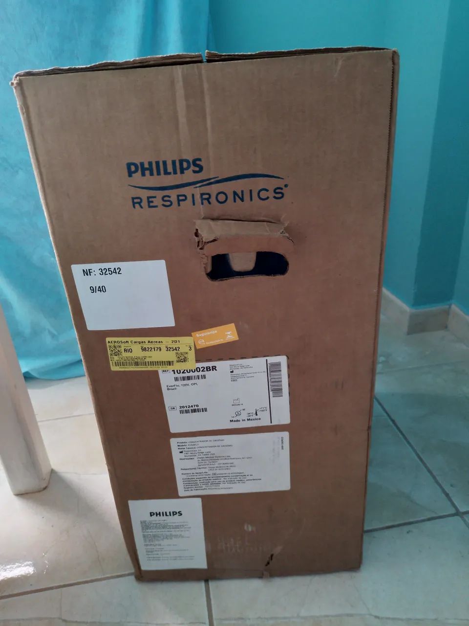 Concentrador de oxigênio Philips novo na caixa - Foto 2