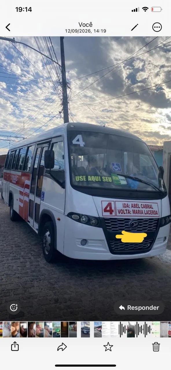 Micro ônibus Volare w8 