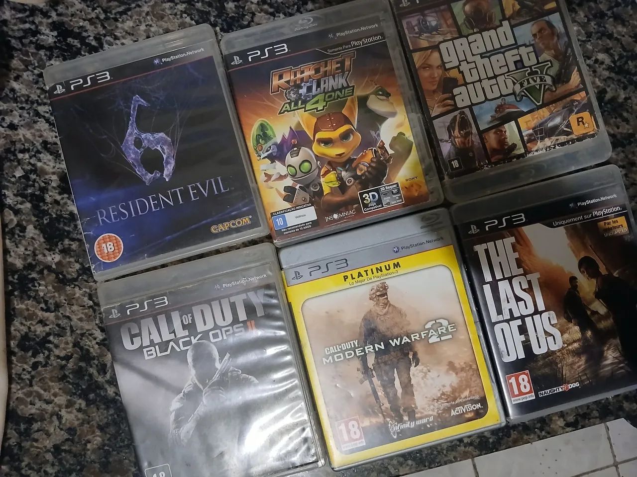 Ps3 em perfeito estado com todos o componentes mais 1 controle e 6 jogos - Foto 5