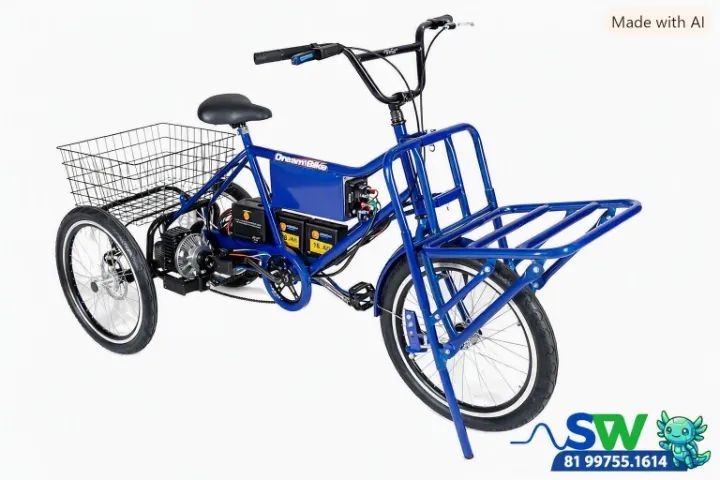  Triciclo elétrico, eficiente, moderno, funcional. - Foto 2