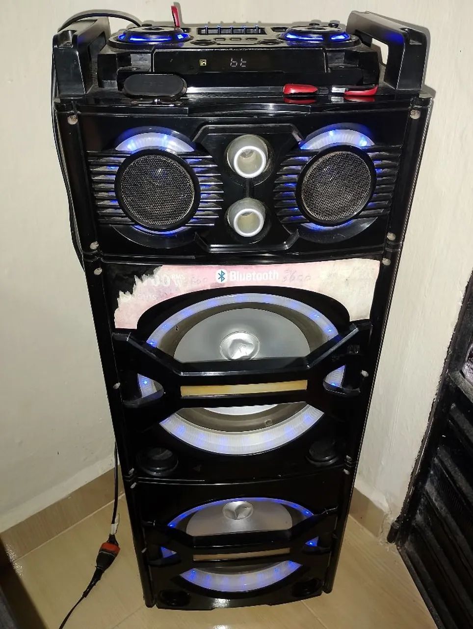 Caixa de Som Lenoxx 3600w