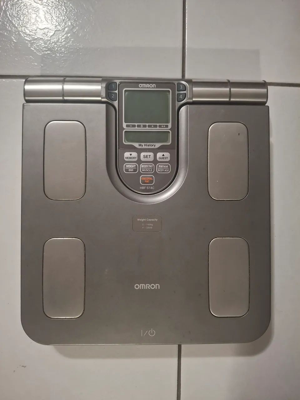 Balança de bioimpedência Omron
