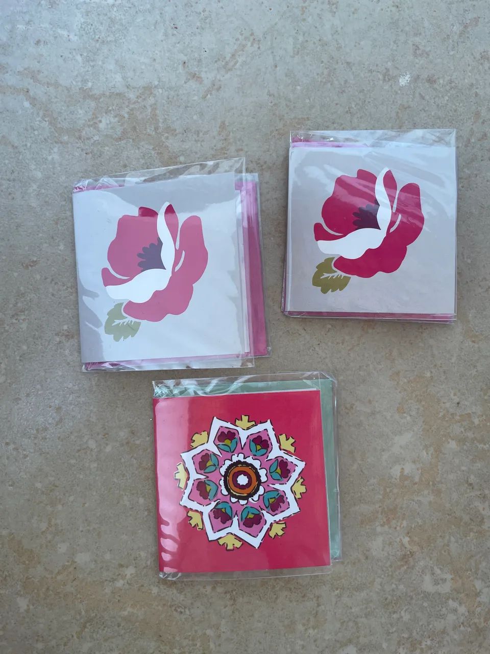 Conjunto de Mini Cartões Vera Bradley