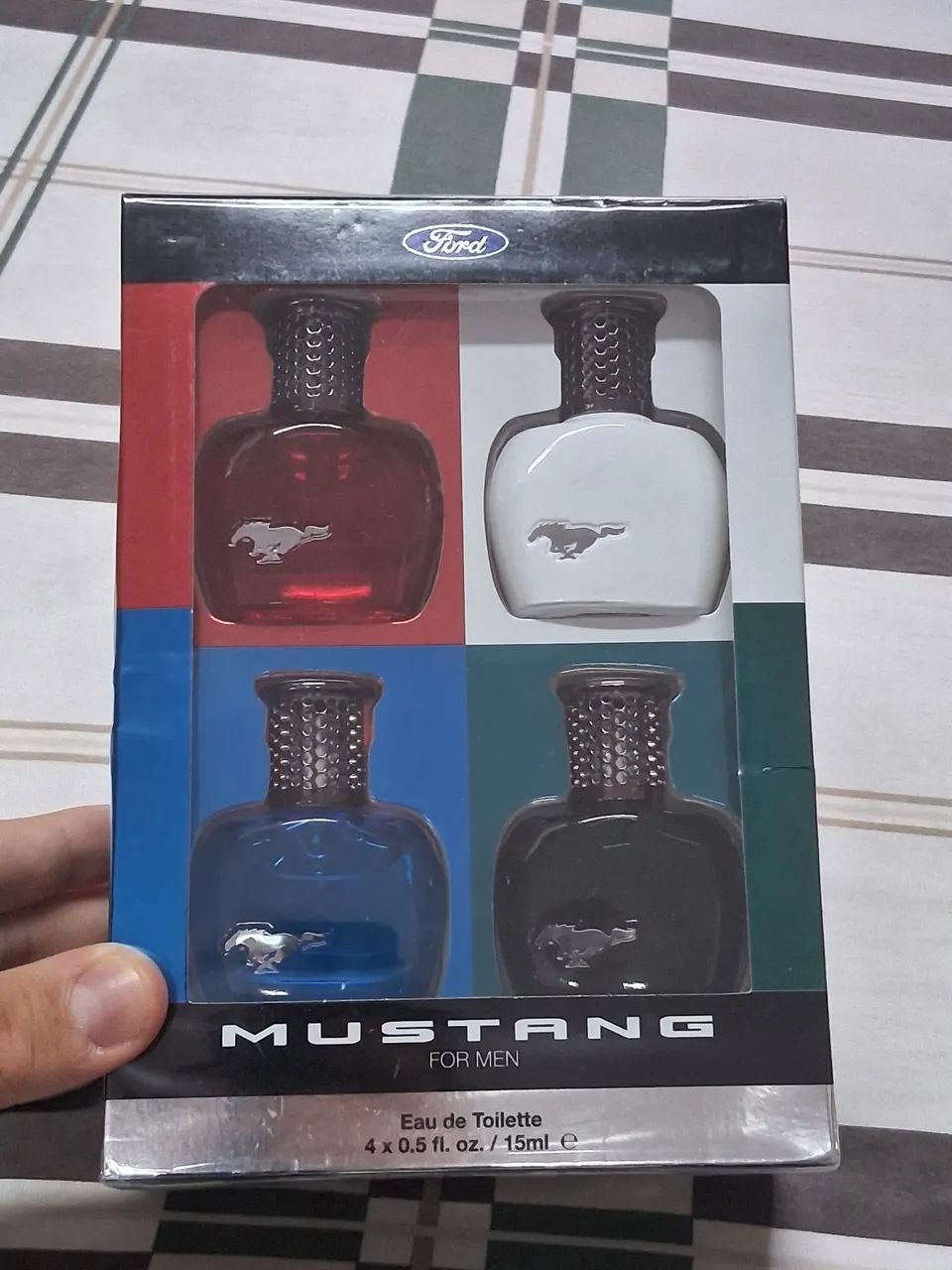 Kit 4 Perfumes Mustang. 15ml cada