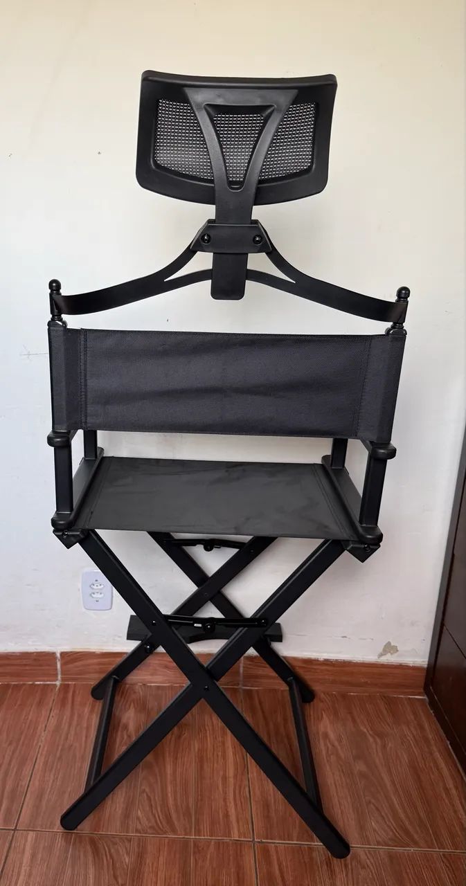 Cadeira Diretor Profissional para Maquiagem - Completa - Foto 3