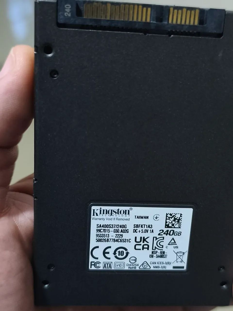 SSD Sata Kingston 512Gb65724025223939121