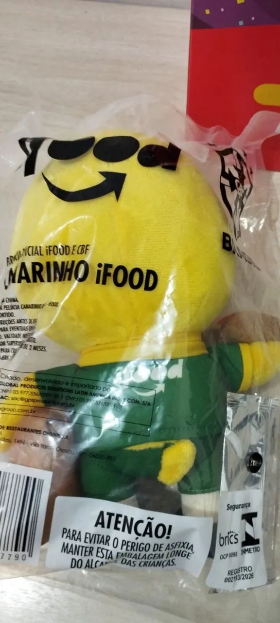 Canarinho Ifood Copa 1962 Com o Card - Foto 3