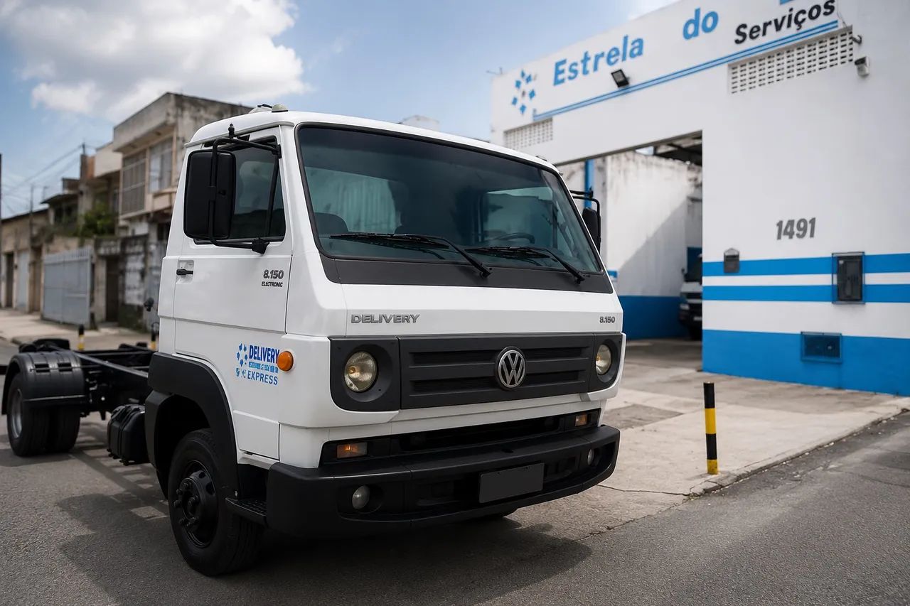 Caminhão VW 8.160 - 2015 No chassi Oportunidade  - Foto 3