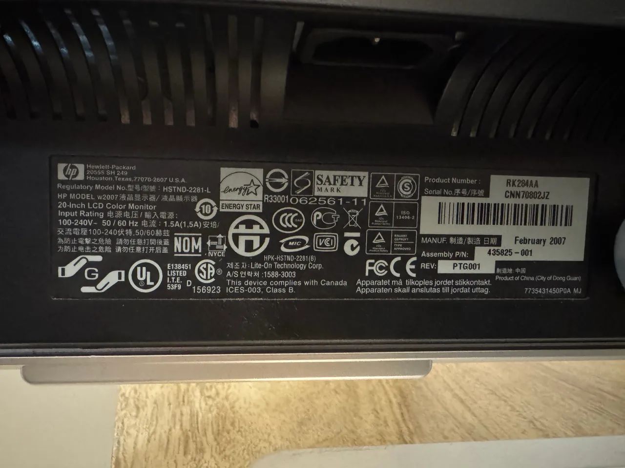 Monitor 20? HP - Foto 3