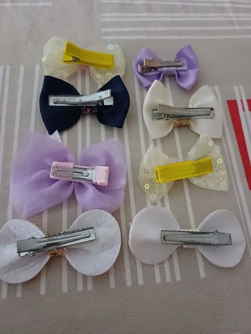 08 Presilhas de cabelo para meninas. - Foto 2