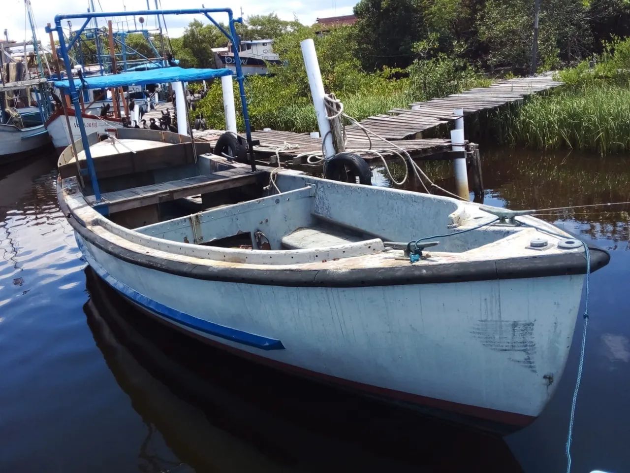 Barco de fibra  - Foto 4