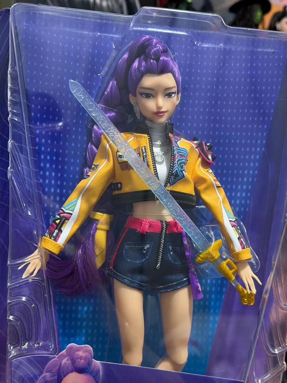 Boneca Barbie K pop Demon Hunters Rumi - Foto 4