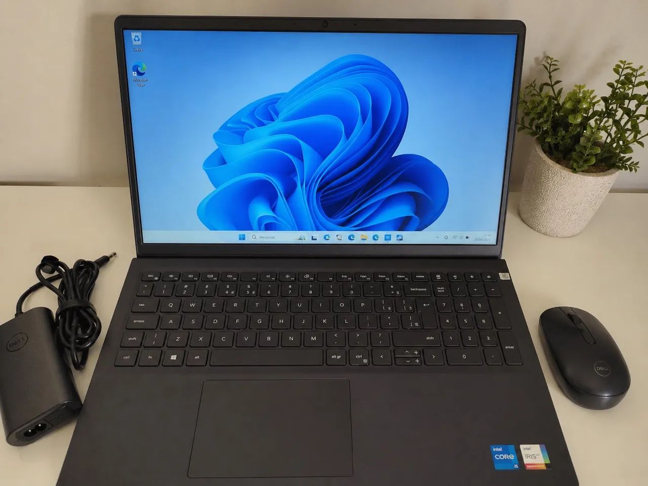 Notebook Dell i5 11ª Geração | SSD NVMe | 8GB RAM | Com carregador