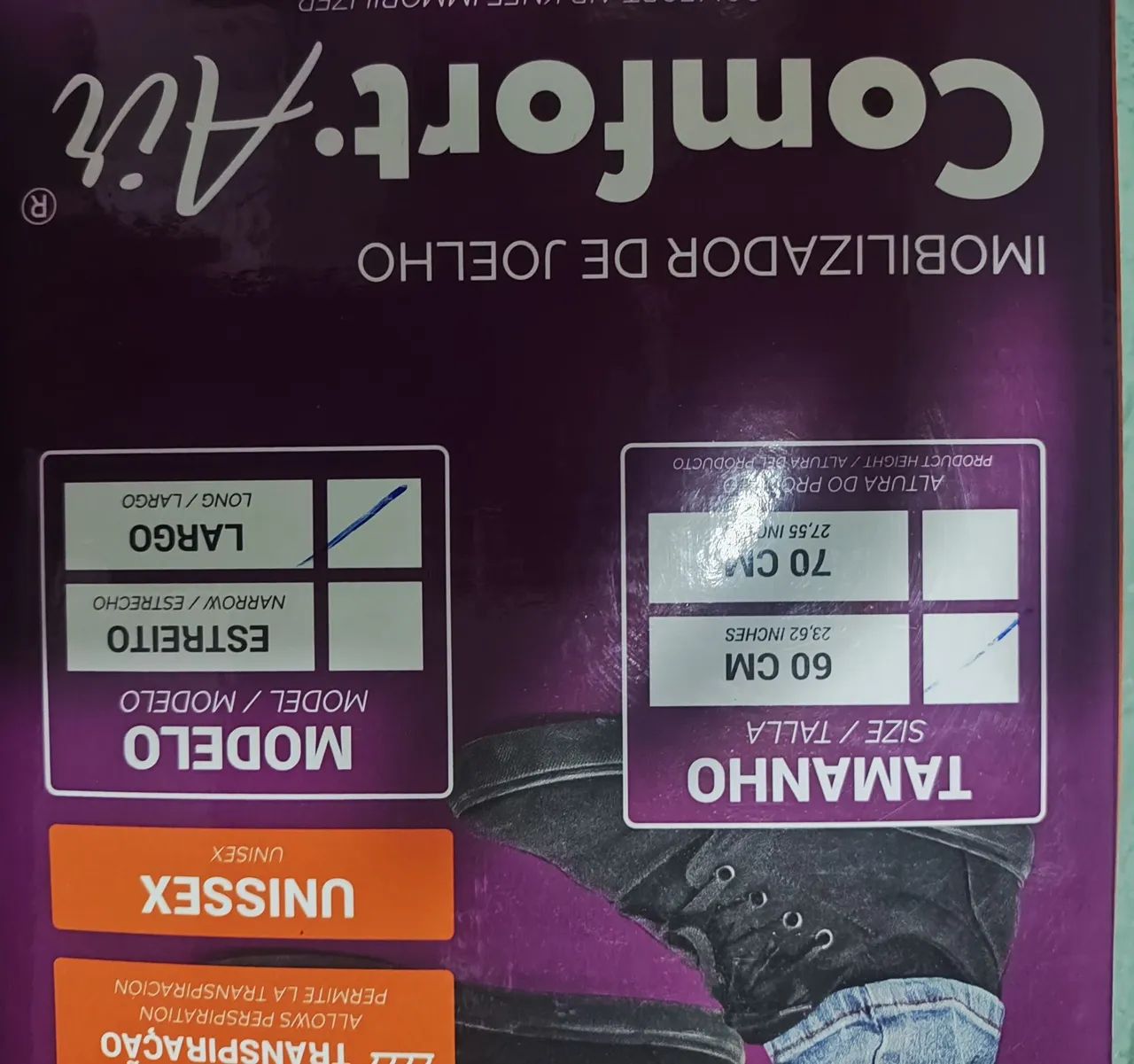 Imobilizador de joelho  - Foto 2