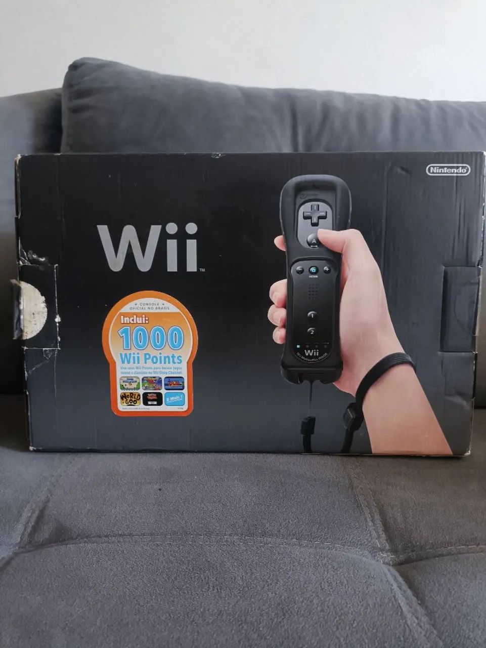 Console Nintendo Wii Preto - Completo - Foto 2