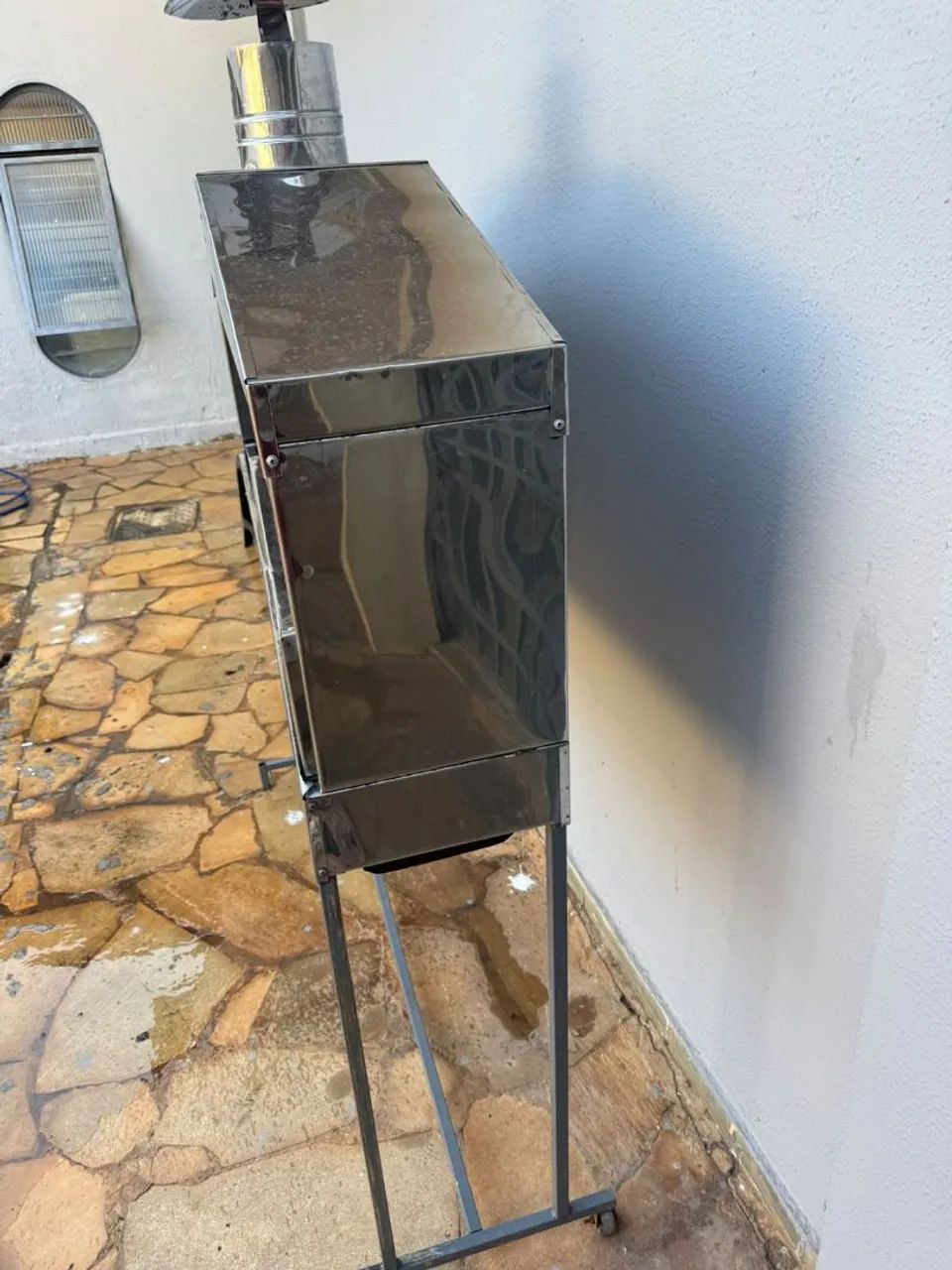 Vendendo churrasqueira de inox - Foto 2