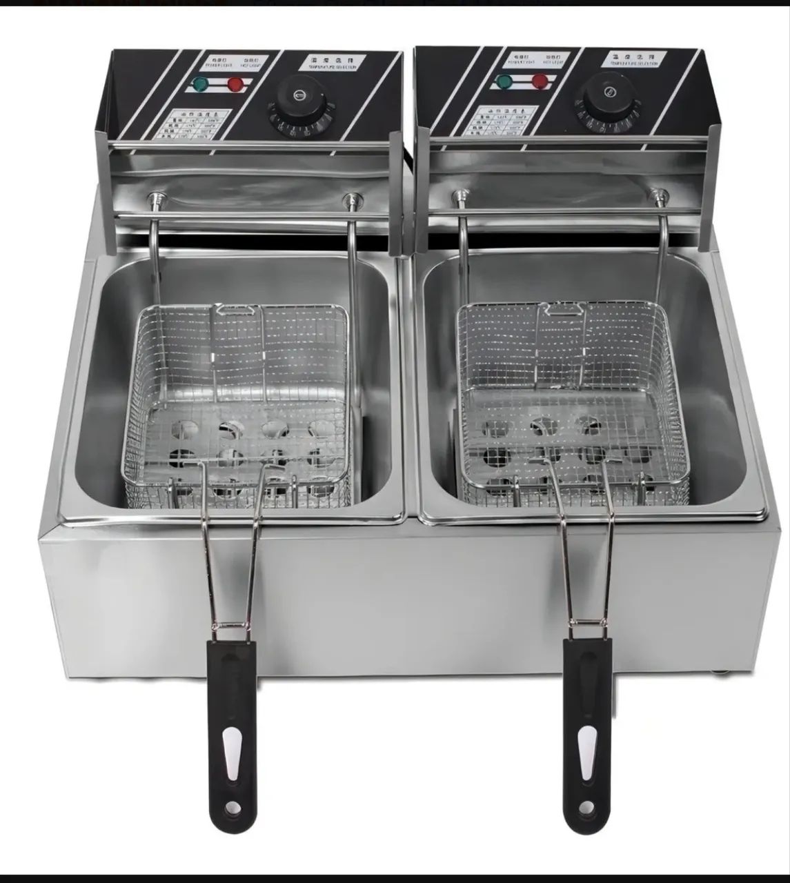 Fritadeira elétrica 12L aço inox fast máquinas ZL  - Foto 6