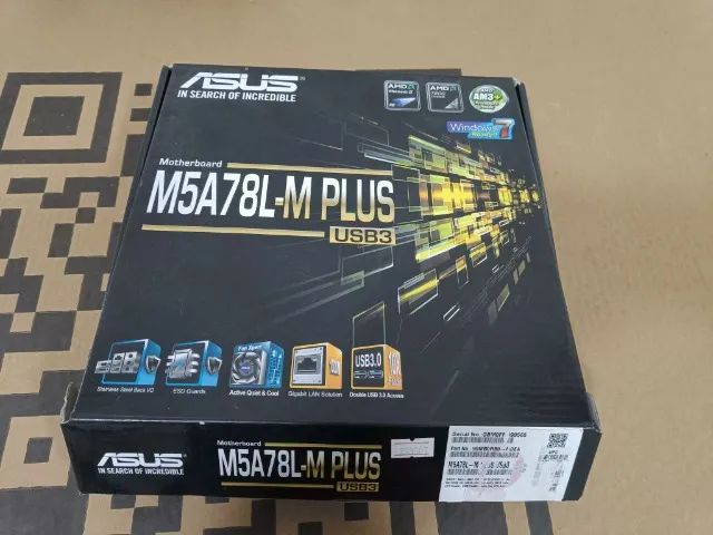 Placa Mãe AM3+ Asus M5A78L-M PLUS/USB3 (NOVA) - Foto 2