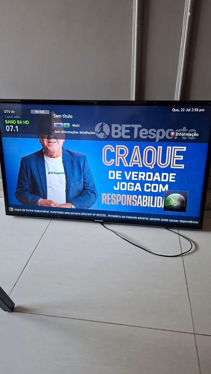 TV Samsung 40' com Chromecast - Foto 2