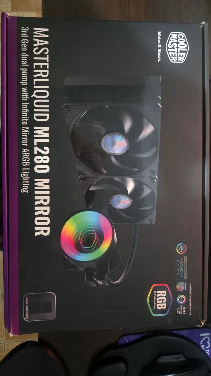 Water Cooler Cooler Master Masterliquid ML280 Mirror  - Foto 5